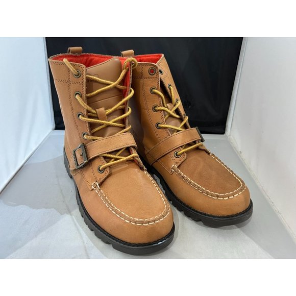 Polo Ralph Lauren TAN RANGE HI - 97672 Boys size 13 - Picture 5 of 9